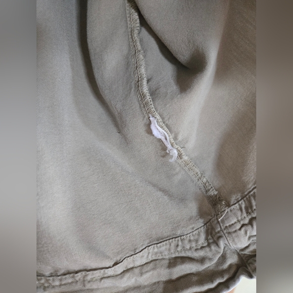 Topshop | Tan Utility Jacket with Collared Neckline and Relaxed Fit, Size M - Picture 4 of 6